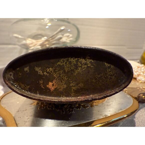 Vintage 1920s Jonteel Talc Tin, Liggett’s NY, Art Deco Bird Design - Picture 5 of 6